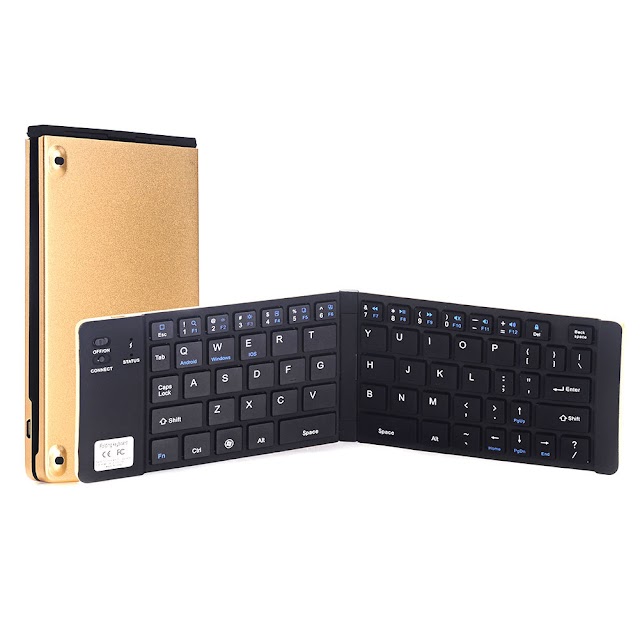 Best Gaming Keyboard Mini Ultra-thin Bluetooth Keyboard Universal
Foldable Wireless Keyboard