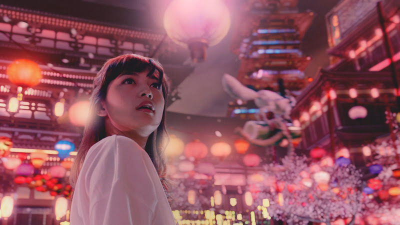 川口春奈出演 陰陽師 電視廣告 一人分飾兩角 4 日本頻道 人民網