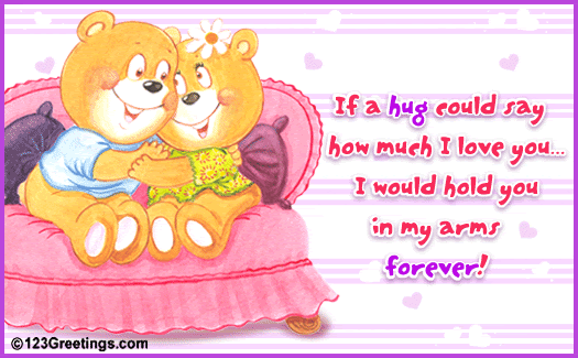 A cute and sweet ecard for your sweetheart/ spouse/ boyfriend/ girlfriend/