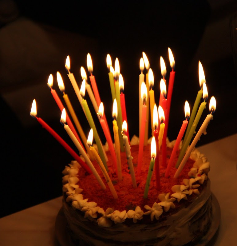 Birthday cake - red velvet