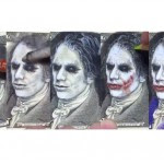 Gambar Alexander Hamilton yang diubah menjadi Joker versi Heath Ledger. (Istimewa/Instagram)