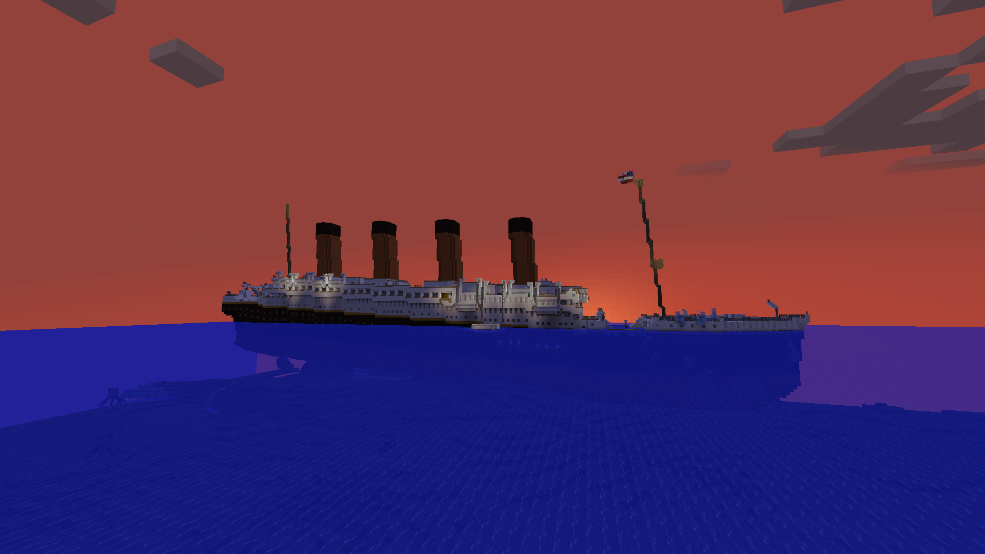 Titanic Survival - played by CaptainSparklez [1:1 scale  Titanic Survival - played by CaptainSparklez [1:1 scale