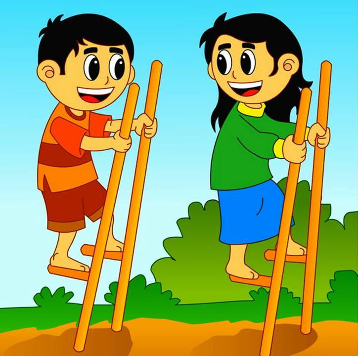 Permainan Tradisional Egrang Ingkau Tengkak tengkak Permainan Tradisional Egrang Ingkau Tengkak tengkak