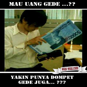 Gambar Lucu "Uang" Buat DP BBM Lucu Ngakak - WAS-WAS.com 