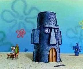 Ayuda a bob esponja a salvar a gary quien fue secuestrado por el tenebroso pigsaw. Casa de Calamardo TentÃ¡culos | Bob Esponja Wiki | Fandom