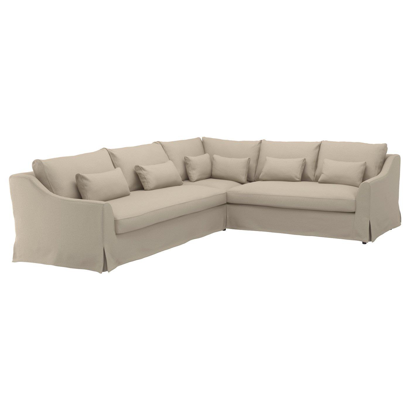 FRLV Corner Sofa 3 2 Flodafors Beige IKEA