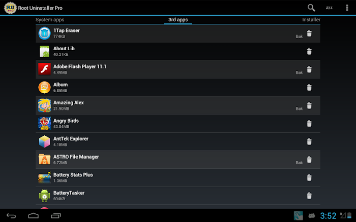  Root Uninstaller Pro- screenshot 