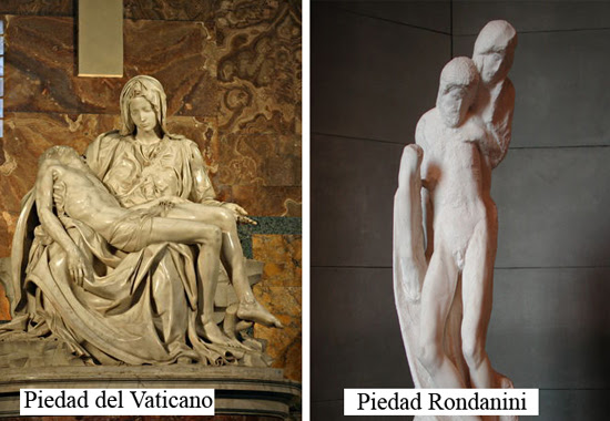 obras de miguel angel. la Piedad de Miguel Ángel