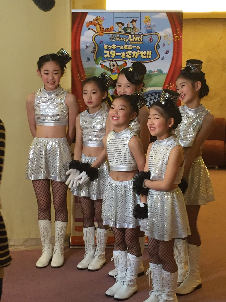 15 ディズニー ライブ キッズダンスショー Pmg Free Style Cheer Dance Team