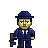 Gangster 30s Icon Pixel Art from Chicago Pixel Art Gangster 30s Icon Pixel Art from Chicago Pixel Art