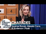 Best Charades with Saoirse Ronan Alessia Cara and Anderson Paak, Video Charade Funny Clip most update!
