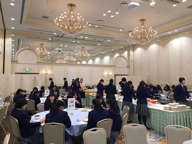 修学旅行3日目 東京ディズニーリゾート研修 鹿児島県立武岡台高等学校