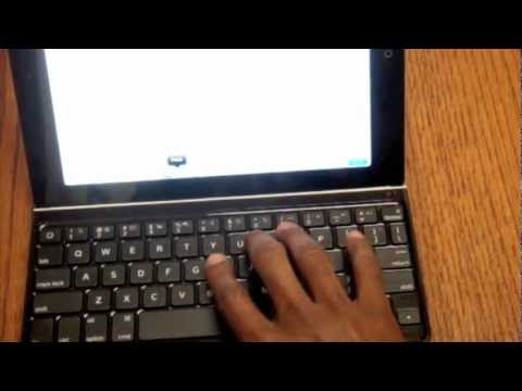 Video Logitech Bluetooth Tablet Keyboard For Ipad