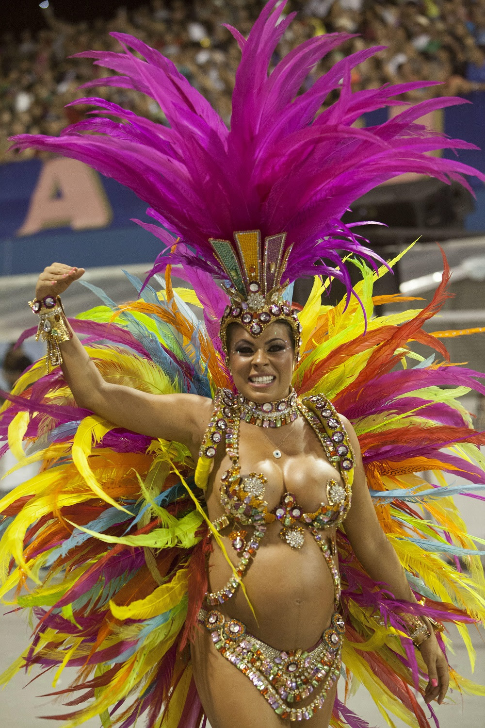 Galería HD: Las impresionantes mujeres del Carnaval de Río