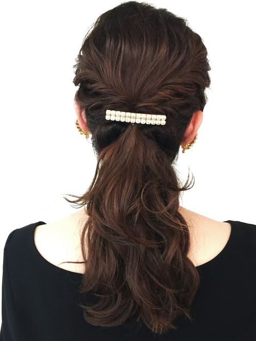 葬儀参列時の髪型 自分で簡単ヘアアレンジ 急な葬式お通夜でもok