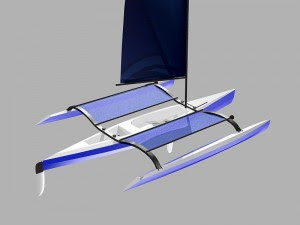 Stitch and Glue Trimarans | Lunada Design