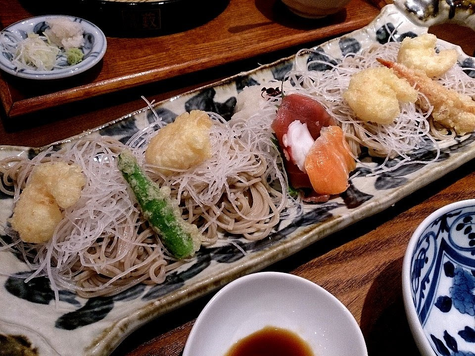 築地藪そば 日本橋三越本店の日本橋おろしそばでランチ 中央区日本橋室町1 三越本店 新館b1f モモログ4