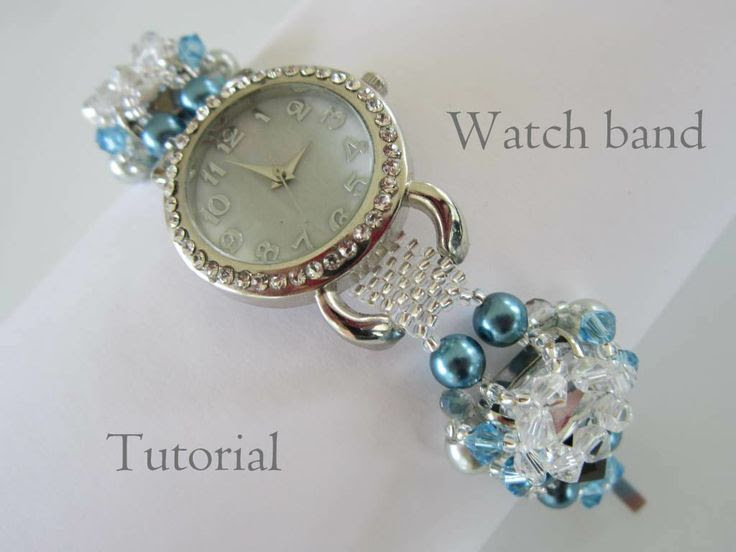 Woman's Watch Band https://www.etsy.com/listing/191660881/pdf-instractions-beaded-woman-watch-band?