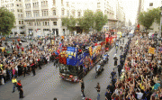 FC Barcelona's Champions League Celebration in Nou Camp
