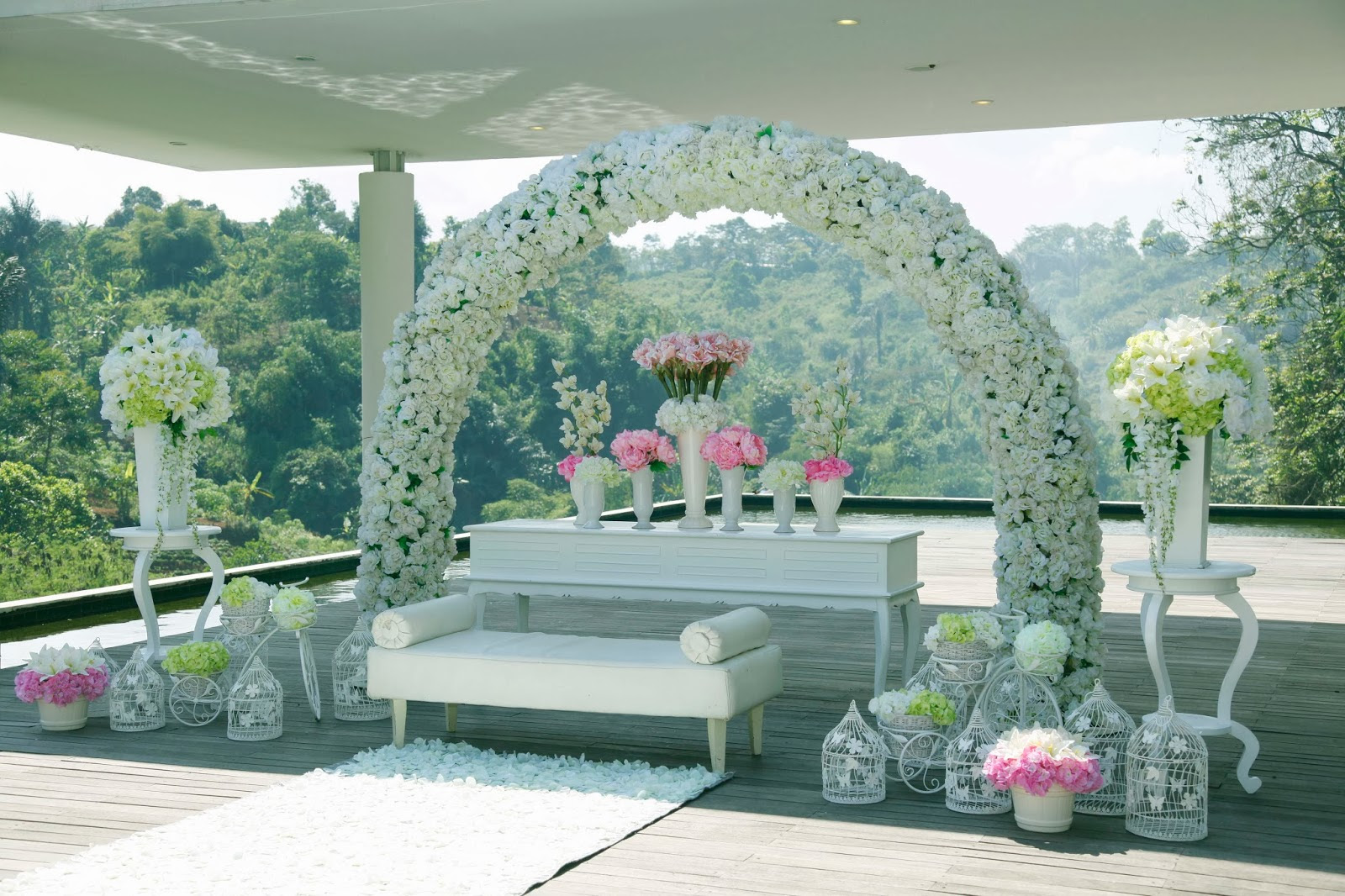 13 Dekorasi  Pernikahan  Outdoor  Minimalis Murah  RUMAH IMPIAN