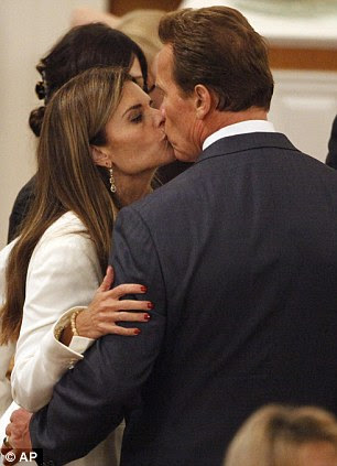 katherine eunice shriver schwarzenegger. arnold schwarzenegger and