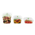 FoodSaver Fresh Containers, 3 Container Set, FA3SC358-000 | easy
storage in your cabinet