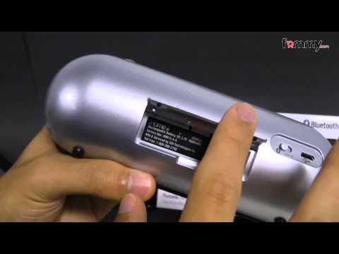 Video Ihome Portable Rechargeable Bluetooth Speaker