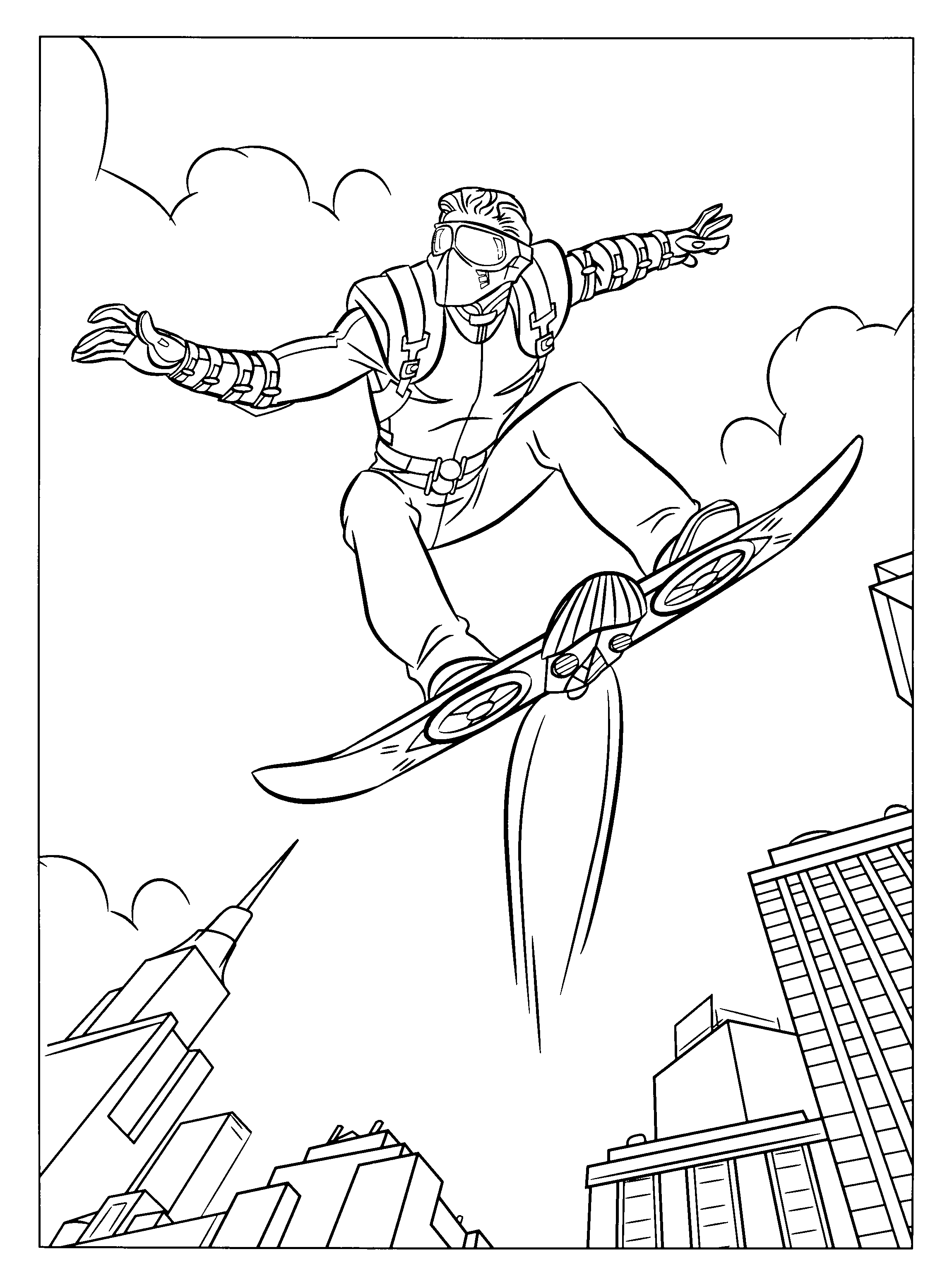 spider man coloriages colorier