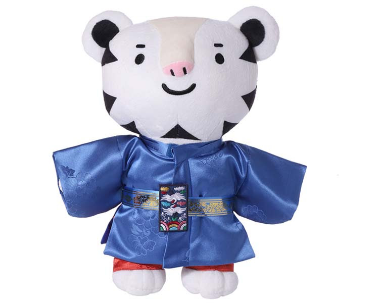 18年平昌オリンピック公式マスコット スホラン Soohorang ぬいぐるみ人形 新郎の通販購入 韓国ショップk Plaza