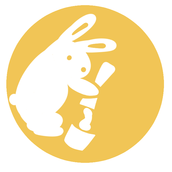 月のウサギのイラスト かわいいフリー素材が無料のイラストレイン
