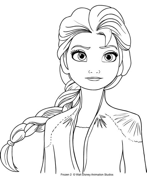  elsa frozen coloring sheets