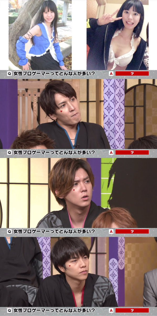 ジャニーズwest 女性プロゲーマーのセクシー姿にさほどオス心をそそられない表情が正直すぎると話題 ジャニーズtwitterまとめ