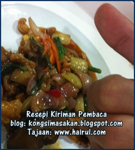resepi ayam goreng gajus  sedap hairulcom