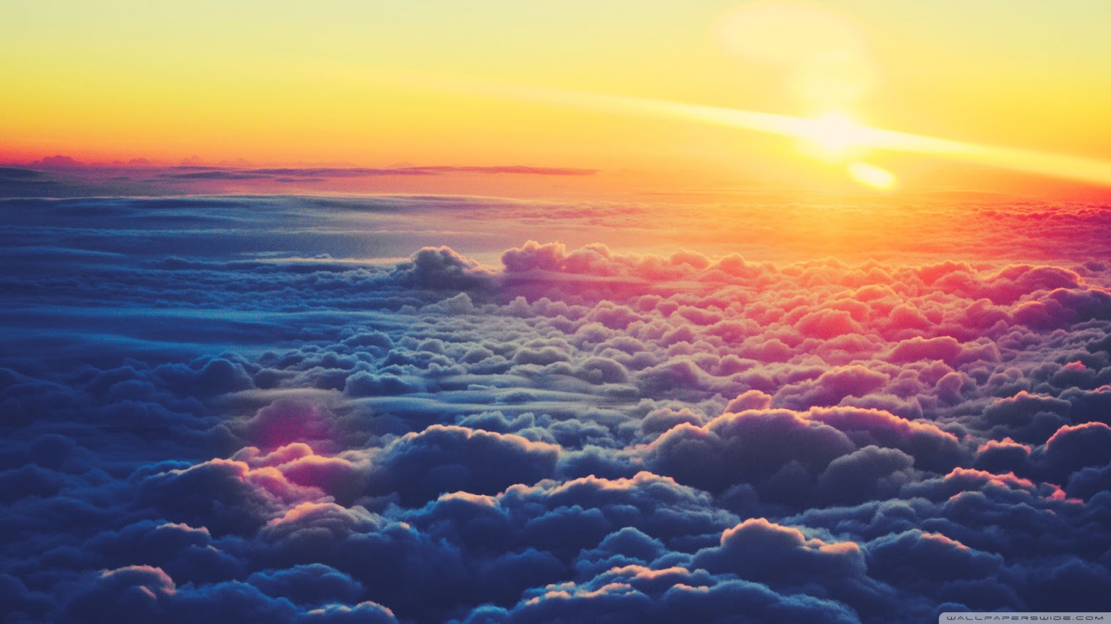 Sunrise Above The Clouds ❤ 4K HD Desktop Wallpaper for 4K Ultra