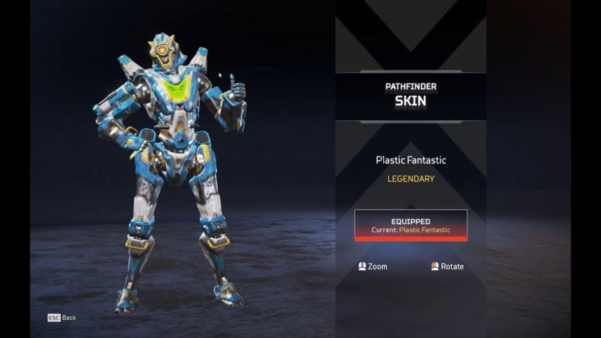 Les Skins Pathfinder Les Plus Rares D Apex Legends