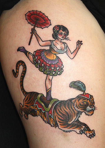 She tattoos out of a shop known as Lighthouse tattoo, located in San 