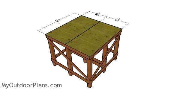Elevated 8x8 Deer Stand Plans | MyOutdoorPlans | Free ...