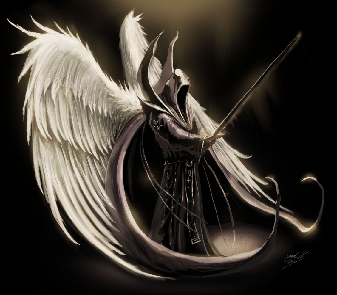Fallen Angel Warrior Wallpaper