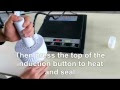 Fully automatic Hand Held plastic beverage bubble tea cup sealing
machine for cup sealing firm type Heavy Duty 220V
