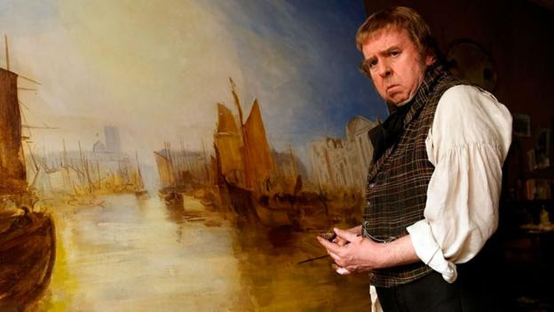 Timothy Spall in the tile role of Mike Leigh's film Mr Turner (Film4) (Credit: Film4)