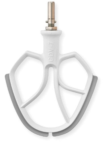 New Metro Design Beater Blade for Cuisinart, DeLonghi, & Viking 7-Quart Mixers, White