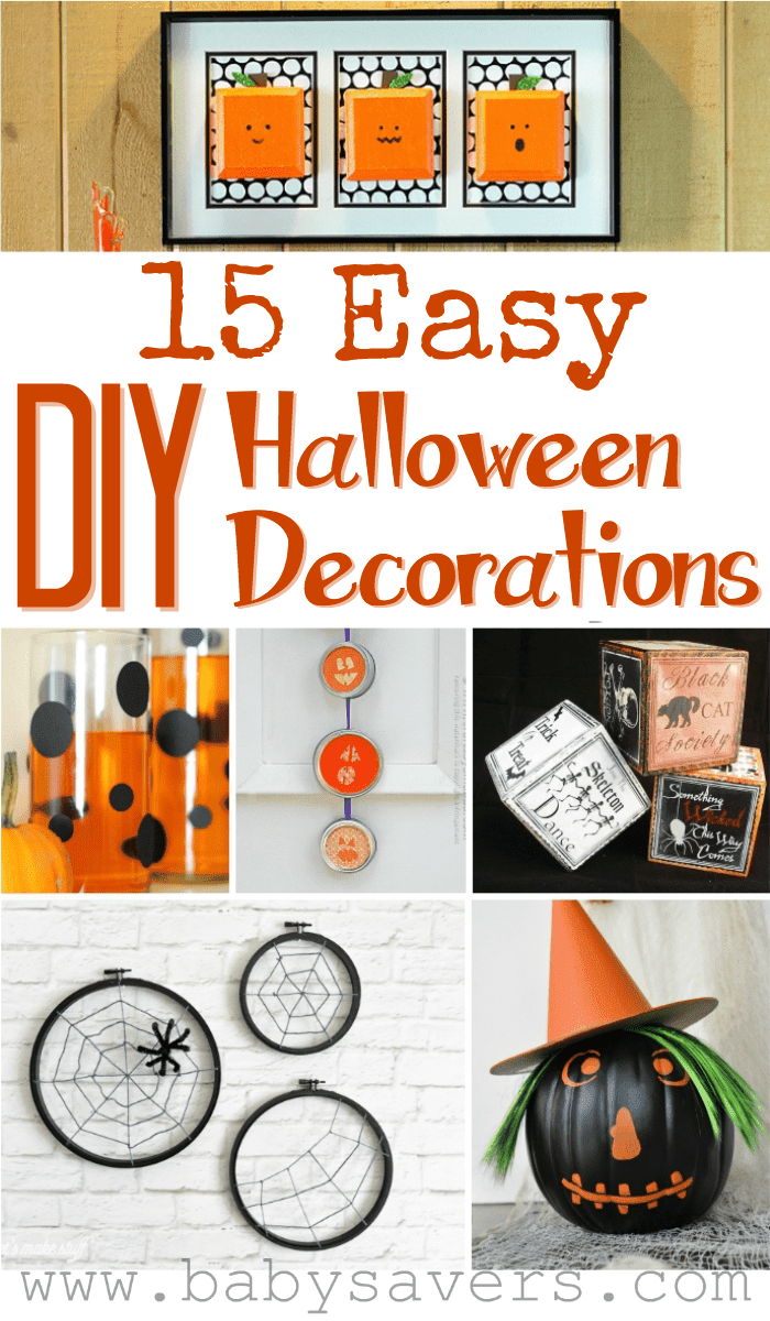 Make Your Own Halloween Decorations with 15 DIY Tutorials