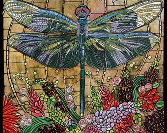 Popular items for Dragonfly art on Etsy