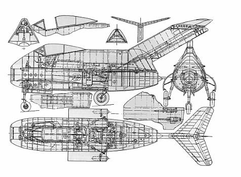 Focke Wulf Ta 1 Luft 46 Entry