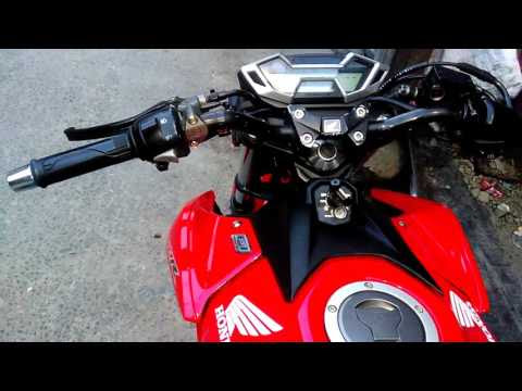 VIDEO : all new cb150r pakai stang kawasaki z250 mantab jiwa. -  ...