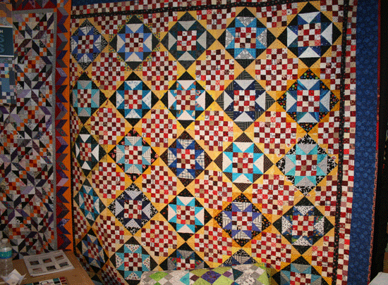 Quilts at the Kansas City Star Quilts exhibit - Quilt Market Spring 2014