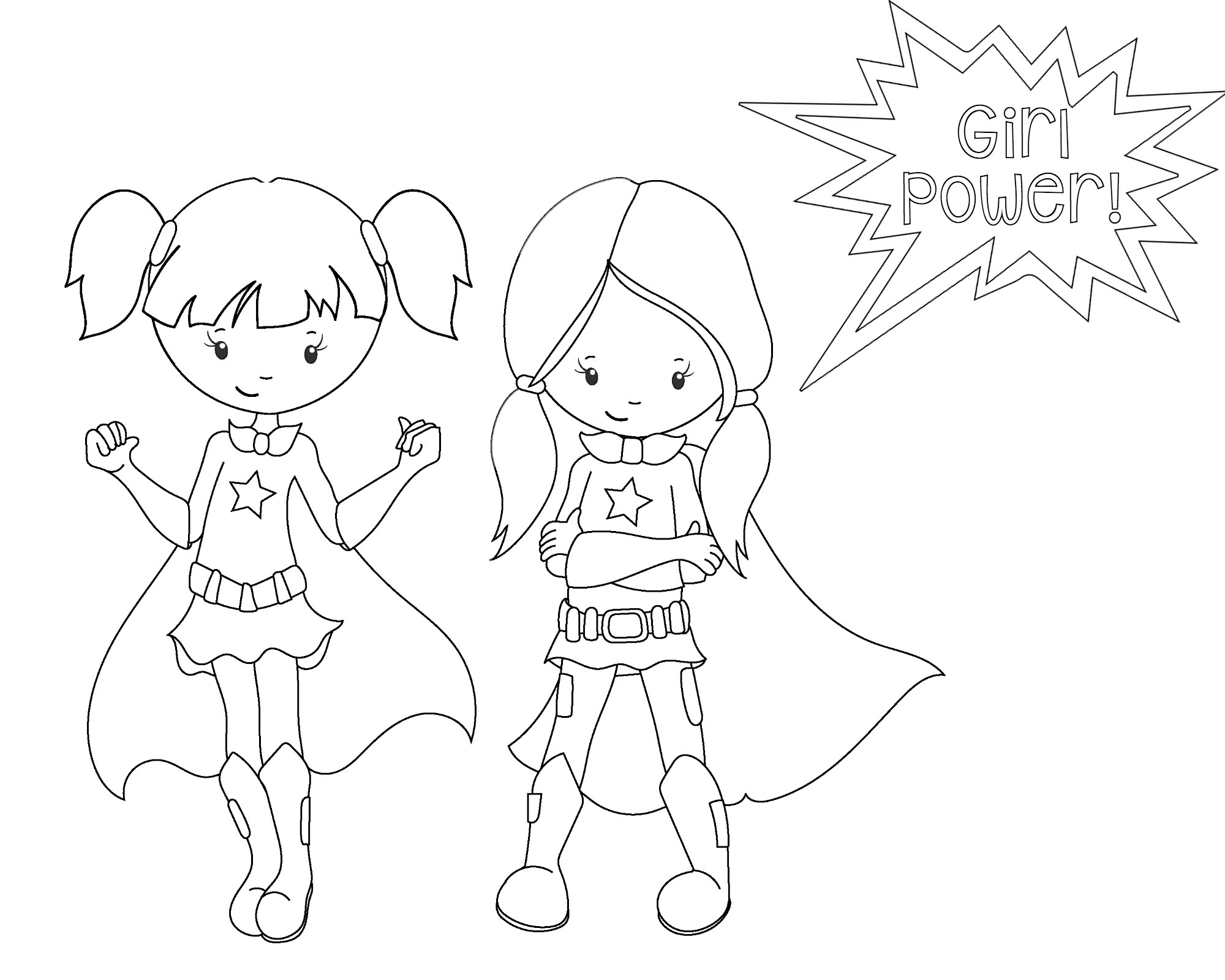Download Printable Superhero Coloring Pages at GetDrawings | Free ...