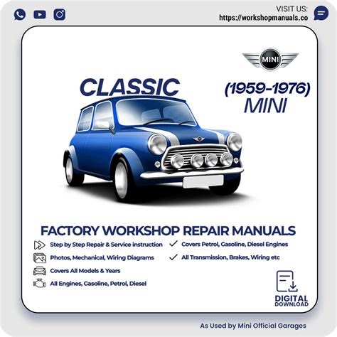 Download Mini Complete Workshop Repair Manual 1959 1976