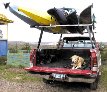... | Canoe Truck Rack | Kayak Pick up Truck Rack | Sailboat Truck Rack