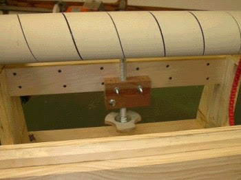 mechanism and V-drum in place